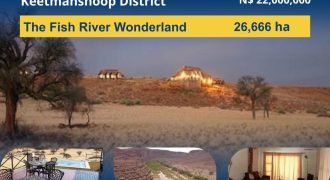 Farm for sale in Namibia – Fish River Wonderland